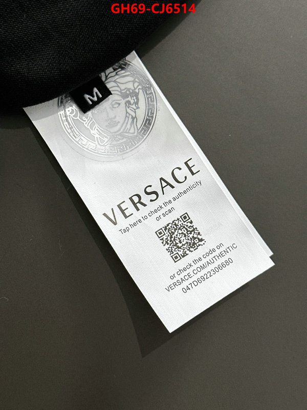 Clothing-Versace top quality fake ID: CJ6514 $: 69USD