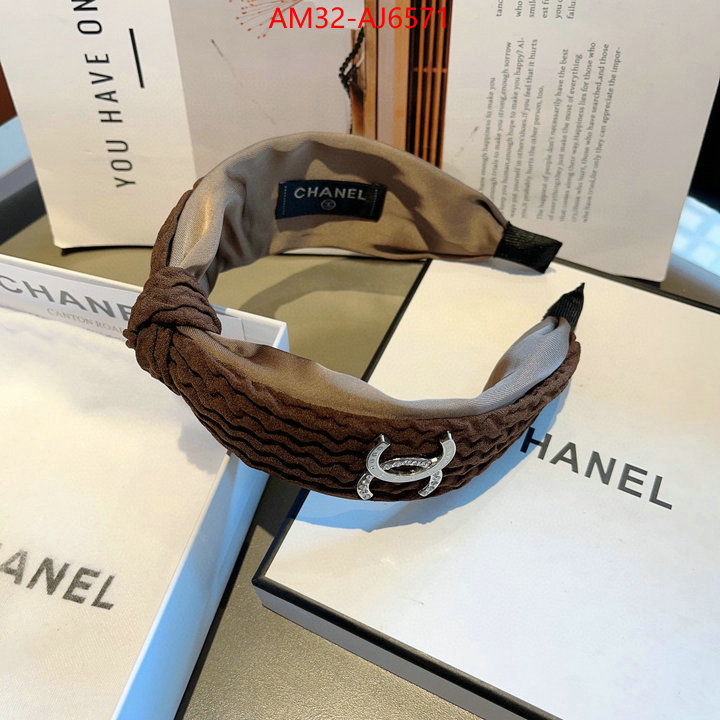 Hair band-Chanel top quality fake ID: AJ6571 $: 32USD