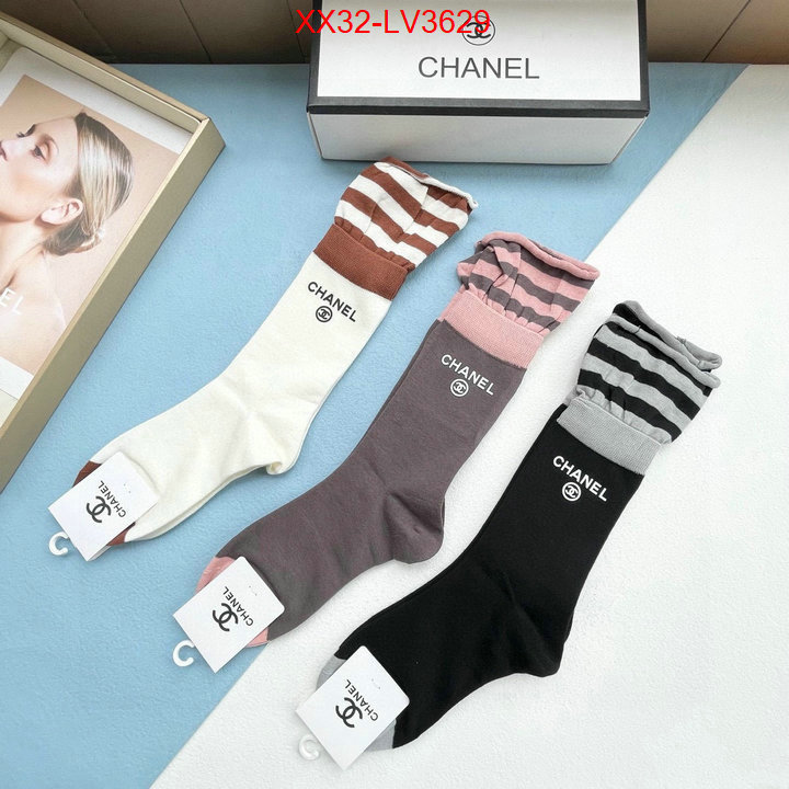 Sock-Chanel online china ID: LV3629 $: 32USD