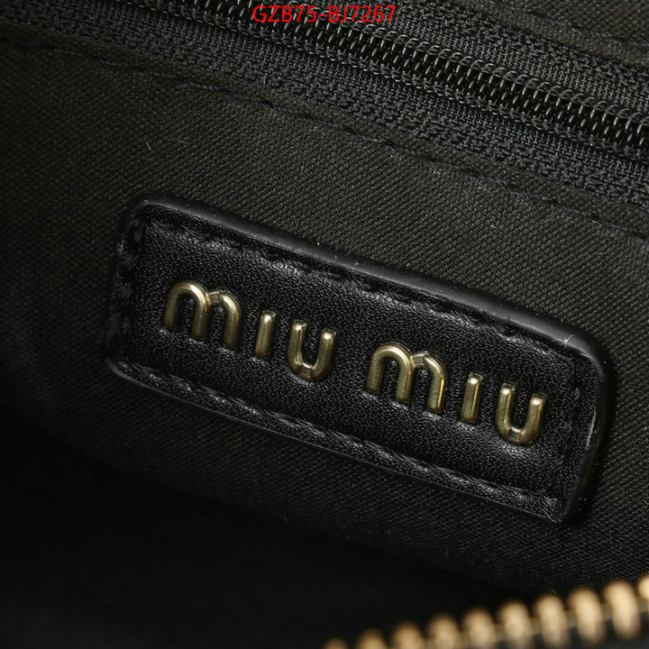 Miu Miu Bags(4A)-Handbag- perfect ID: BJ7267 $: 75USD,