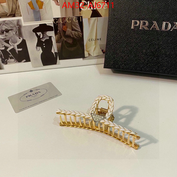 Hair band-Prada the highest quality fake ID: AJ6711 $: 32USD