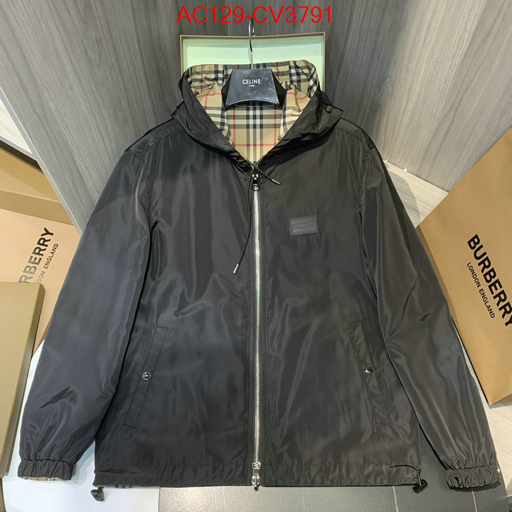 Down jacket Women-Burberry what's the best place to buy replica ID: CV3791 $: 129USD