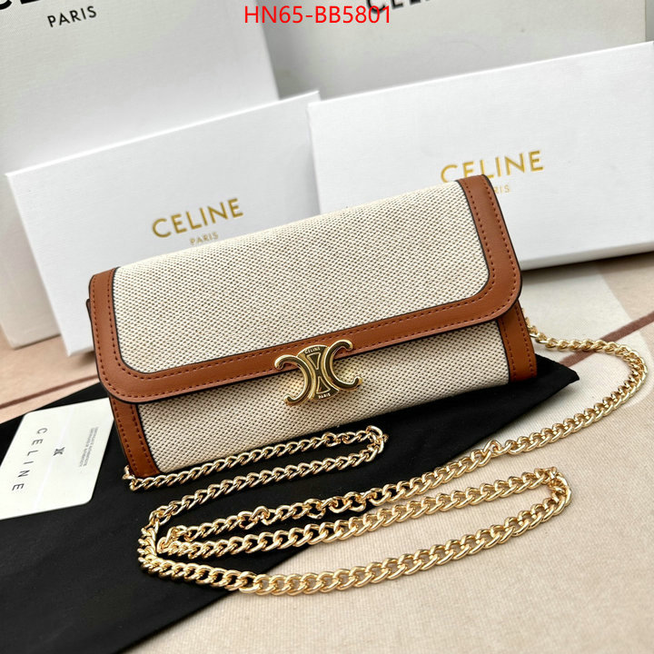 CELINE Bags(4A)-Triomphe Series perfect replica ID: BB5801 $: 65USD,