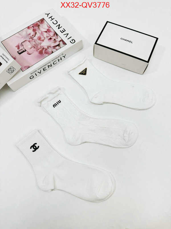 Sock-Prada we provide top cheap aaaaa ID: QV3776 $: 32USD