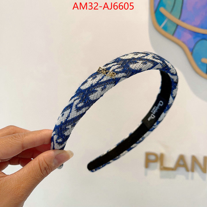 Hair band-Dior the highest quality fake ID: AJ6605 $: 32USD