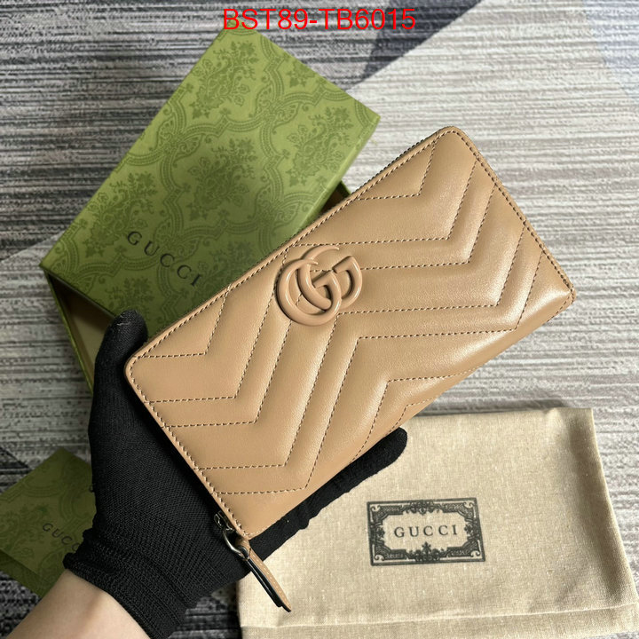 Gucci Bags(TOP)-Wallet- shop now ID: TB6015 $: 89USD,