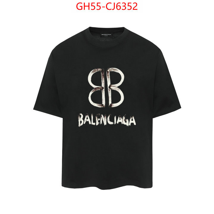 Clothing-Balenciaga shop the best high quality ID: CJ6352 $: 55USD