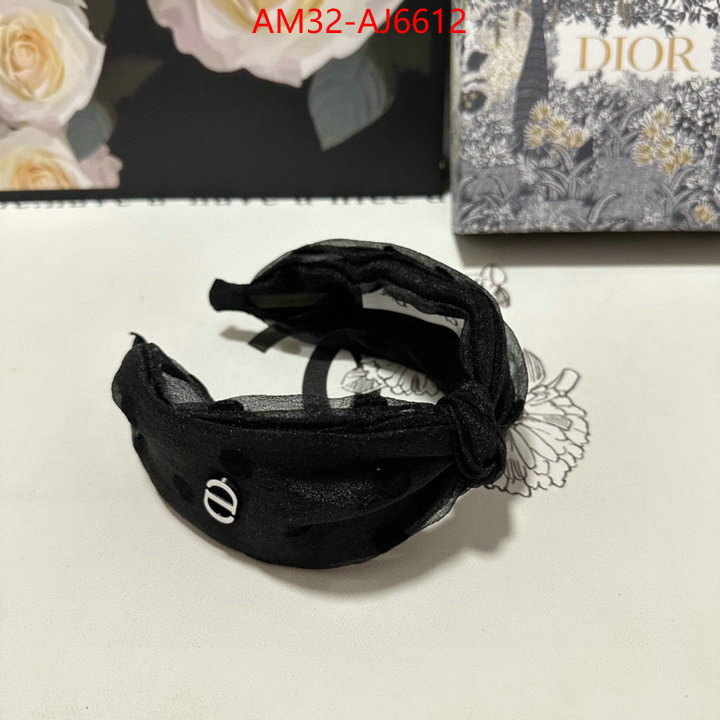 Hair band-Dior designer 1:1 replica ID: AJ6612 $: 32USD