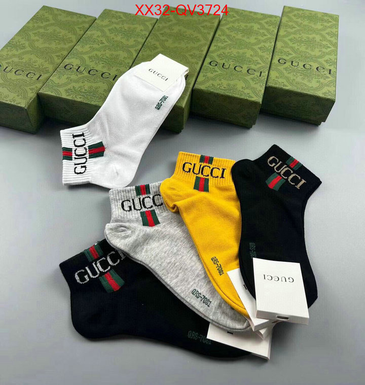 Sock-Gucci wholesale imitation designer replicas ID: QV3724 $: 32USD