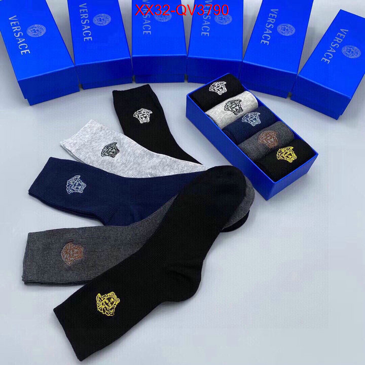 Sock-Versace perfect replica ID: QV3790 $: 32USD