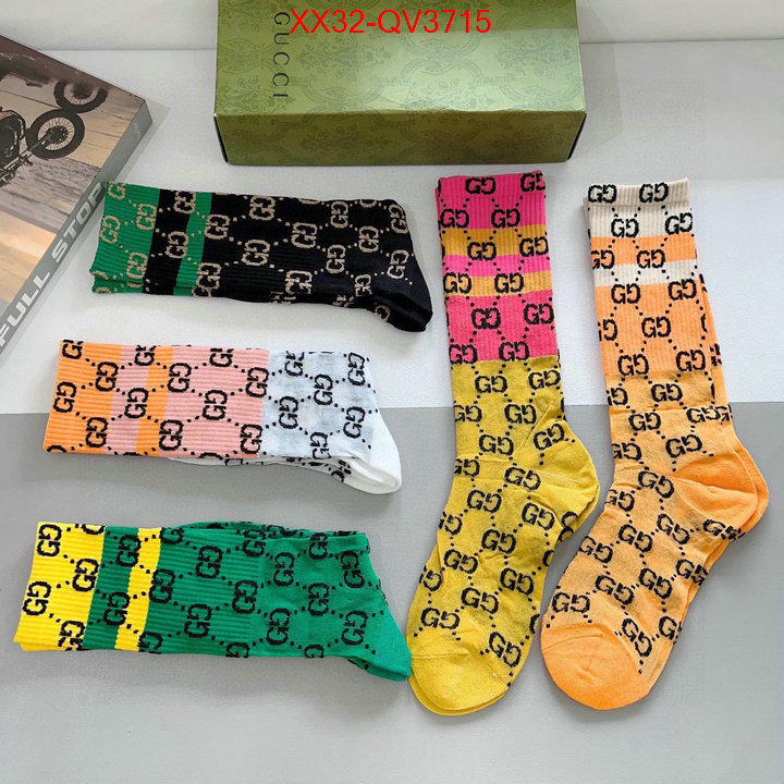 Sock-Gucci fake ID: QV3715 $: 32USD