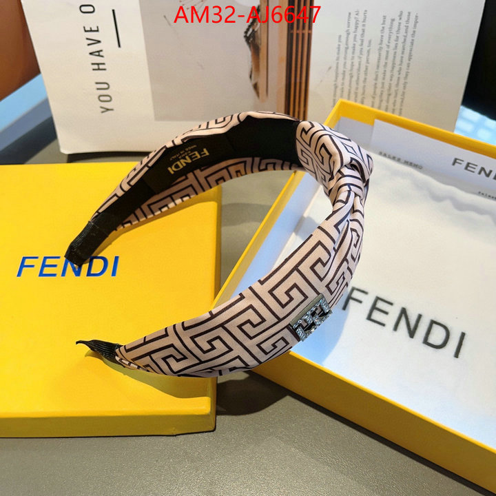 Hair band-Fendi wholesale imitation designer replicas ID: AJ6647 $: 32USD