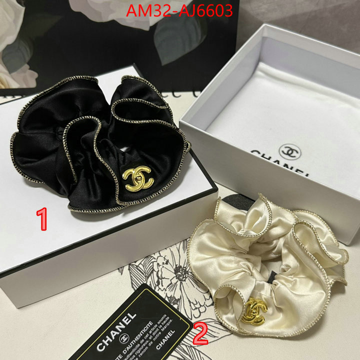 Hair band-Chanel fashion replica ID: AJ6603 $: 32USD