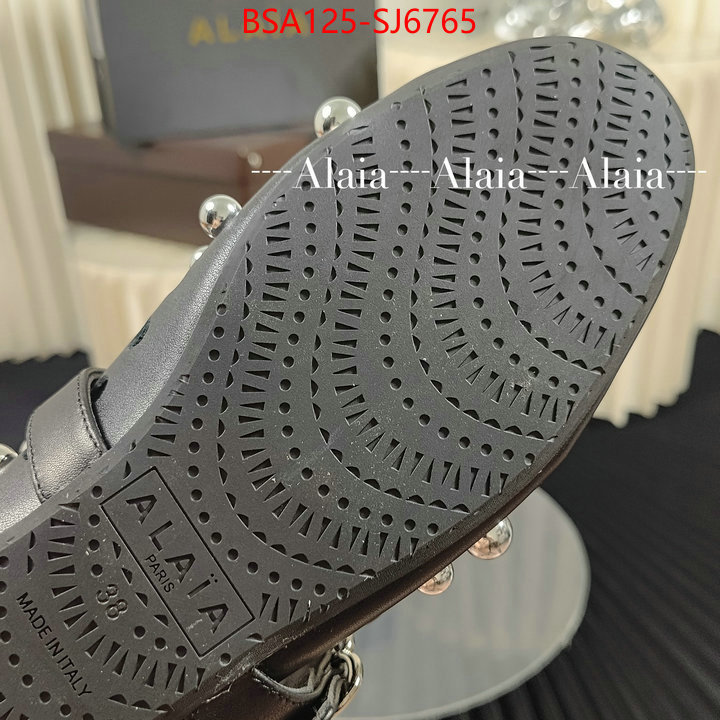 Women Shoes-ALAIA can you buy knockoff ID: SJ6765 $: 125USD