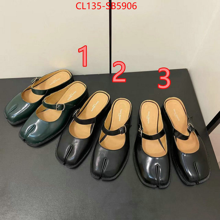 Women Shoes-Maison Margiela how to start selling replica ID: SB5906 $: 135USD