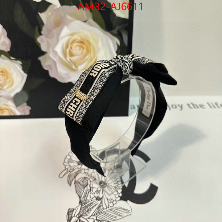 Hair band-Dior knockoff highest quality ID: AJ6611 $: 32USD