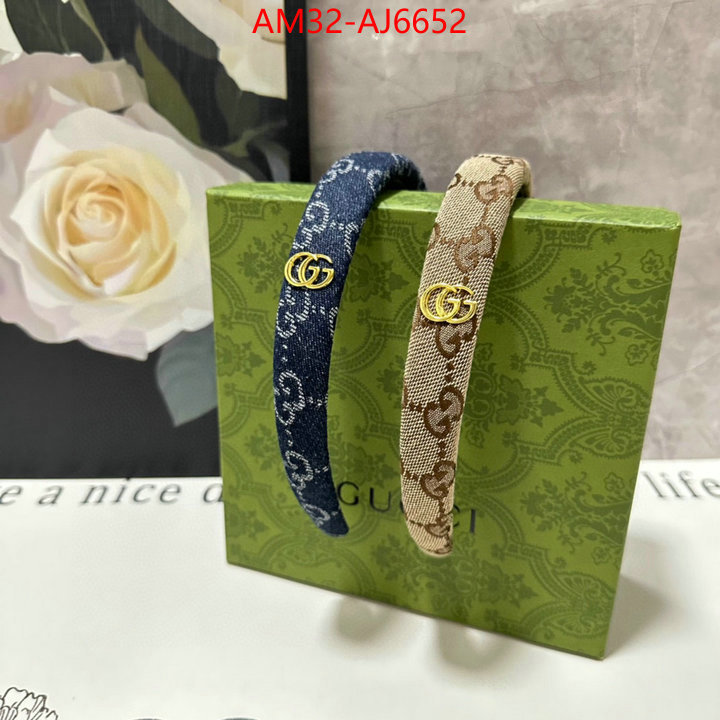 Hair band-Gucci replica designer ID: AJ6652 $: 32USD