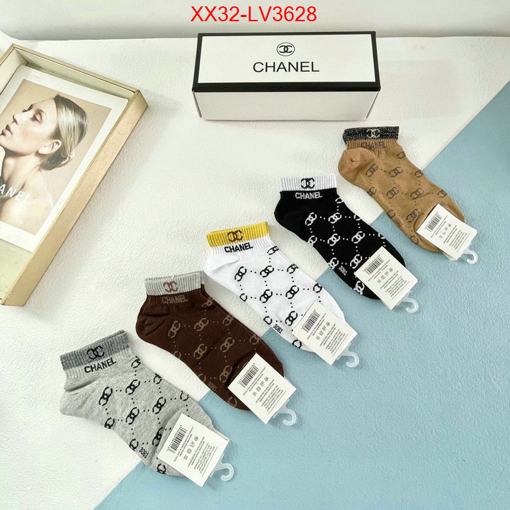 Sock-Chanel high quality replica ID: LV3628 $: 32USD