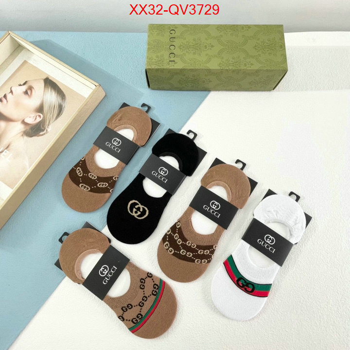 Sock-Gucci buy replica ID: QV3729 $: 32USD