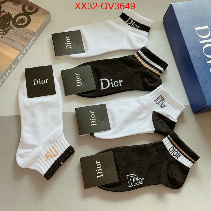 Sock-Dior cheap high quality replica ID: QV3649 $: 32USD