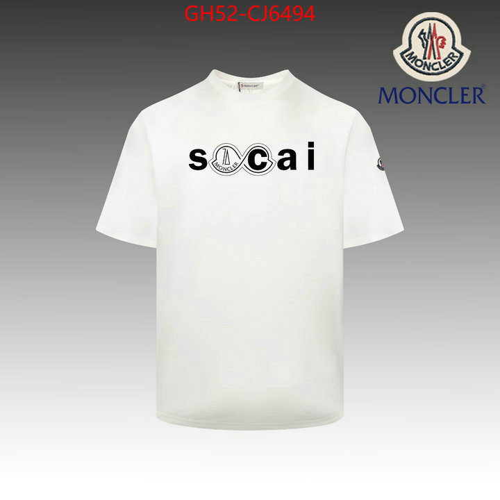 Clothing-Moncler 1:1 replica wholesale ID: CJ6494 $: 52USD