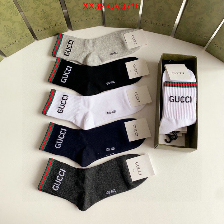 Sock-Gucci buy first copy replica ID: QV3716 $: 32USD