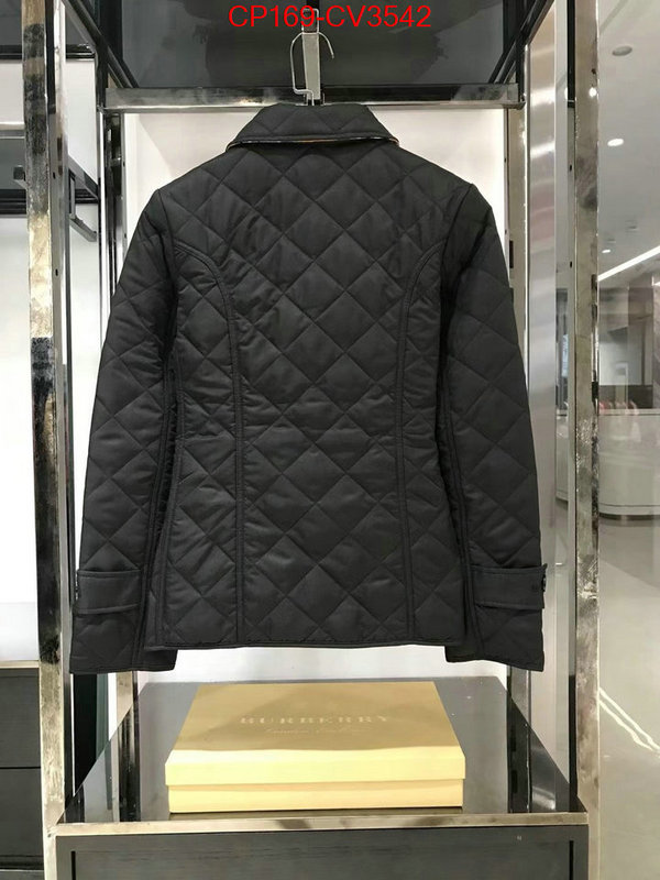 Down jacket Women-Burberry luxury fake ID: CV3542 $: 169USD