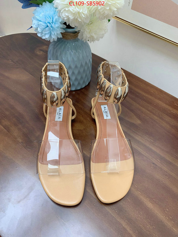 Women Shoes-ALAIA cheap high quality replica ID: SB5902 $: 109USD