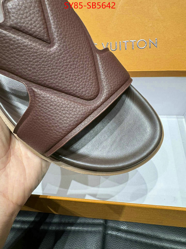 Men Shoes-LV highest quality replica ID: SB5642 $: 85USD