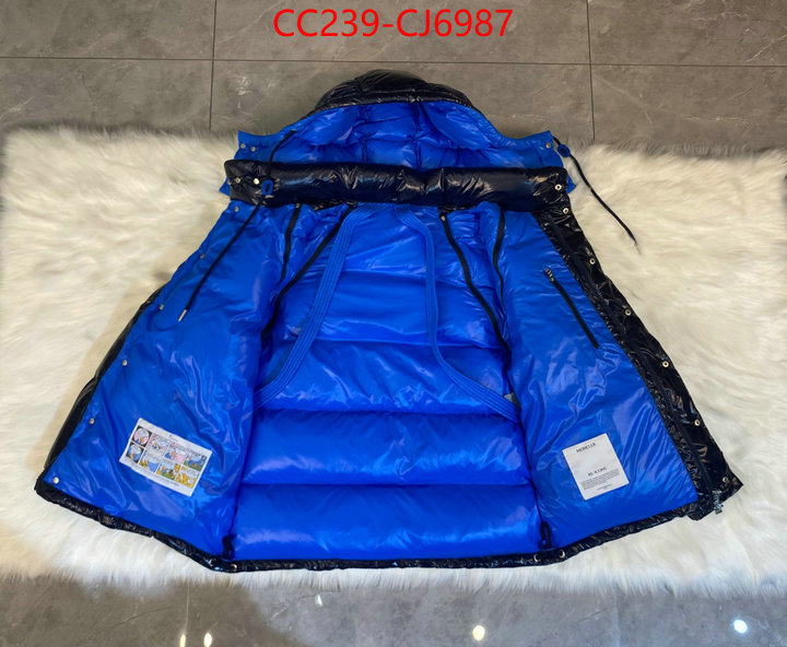 Down jacket Men-Moncler top quality replica ID: CJ6987 $: 239USD