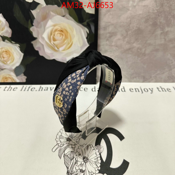 Hair band-Gucci how can i find replica ID: AJ6653 $: 32USD