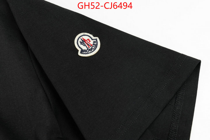 Clothing-Moncler 1:1 replica wholesale ID: CJ6494 $: 52USD