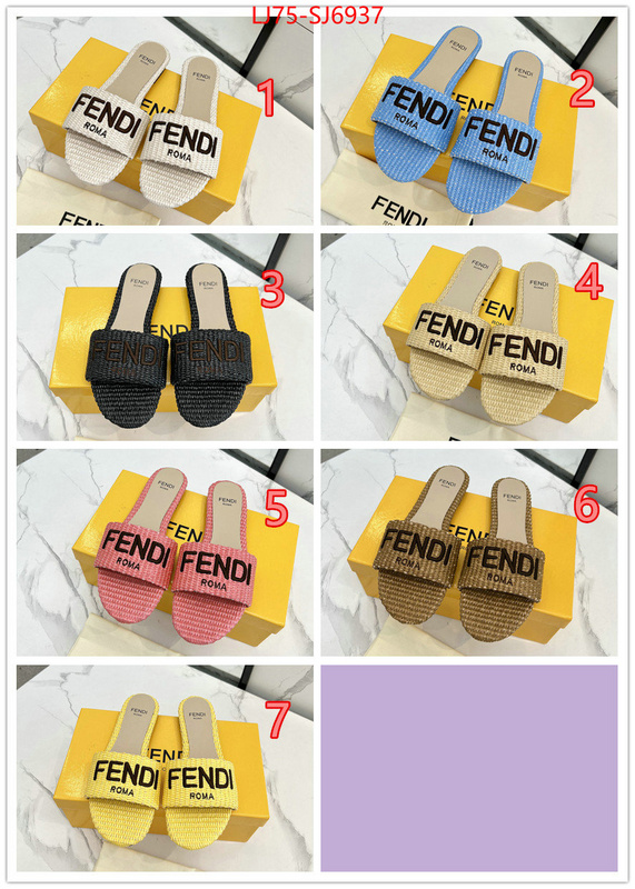 Women Shoes-Fendi luxury cheap replica ID: SJ6937 $: 75USD