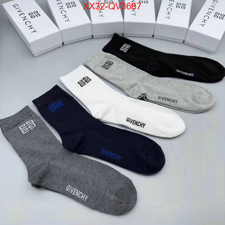 Sock-Givenchy the top ultimate knockoff ID: QV3687 $: 32USD