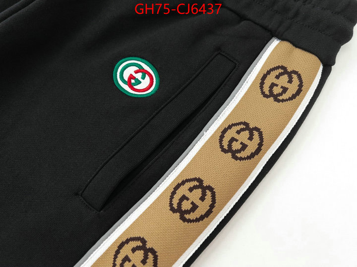 Clothing-Gucci high quality replica designer ID: CJ6437 $: 75USD