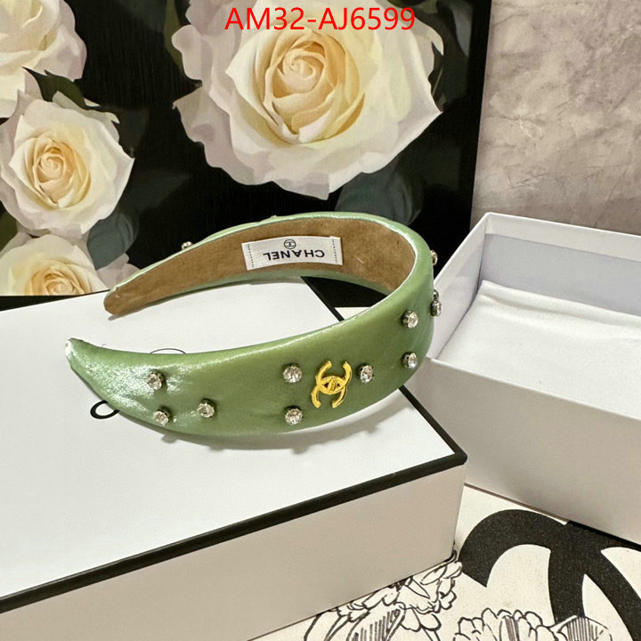 Hair band-Chanel store ID: AJ6599 $: 32USD