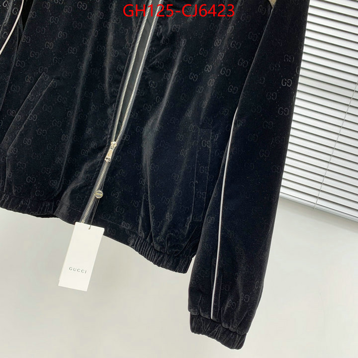 Clothing-Gucci luxury fake ID: CJ6423 $: 125USD