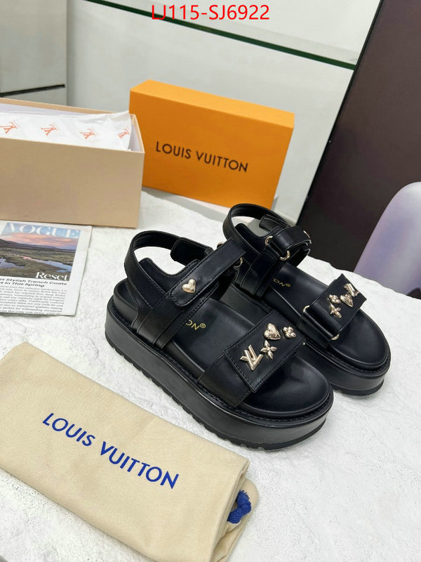 Women Shoes-LV from china 2024 ID: SJ6922 $: 115USD