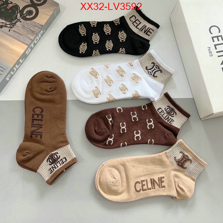 Sock-CELINE the most popular ID: LV3592 $: 32USD