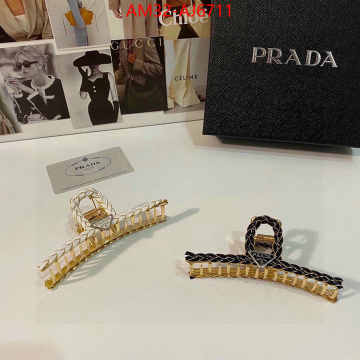 Hair band-Prada the highest quality fake ID: AJ6711 $: 32USD