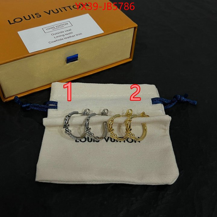 Jewelry-LV luxury 7 star replica ID: JB5786 $: 39USD