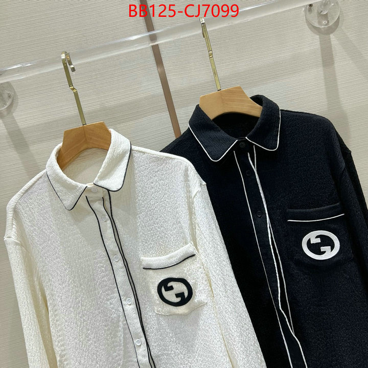 Clothing-Gucci 2024 replica ID: CJ7099 $: 125USD