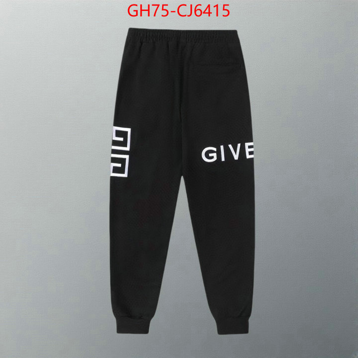 Clothing-Givenchy outlet sale store ID: CJ6415 $: 75USD