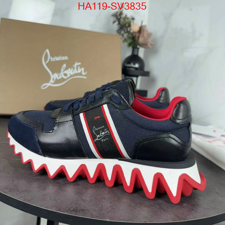 Men Shoes-Christian Louboutin 2024 perfect replica designer ID: SV3835 $: 119USD