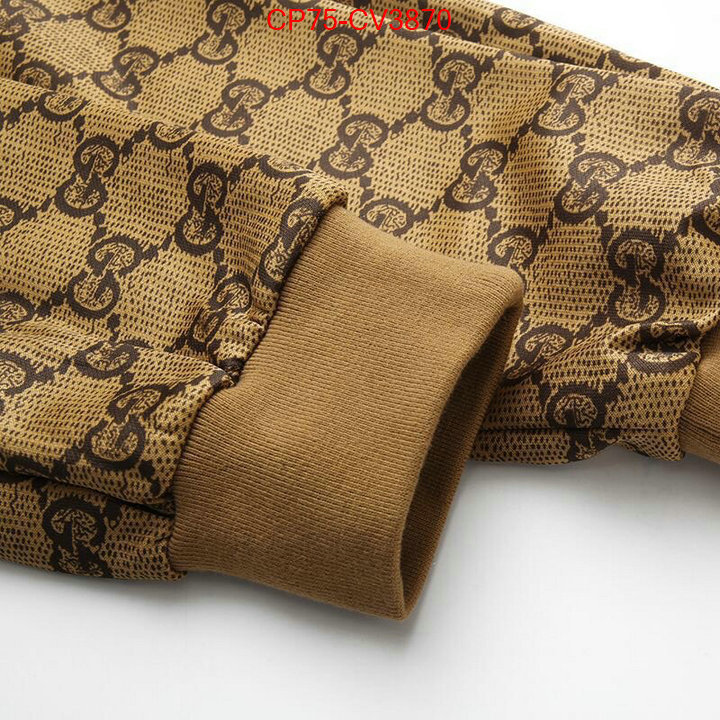 Clothing-Gucci 7 star ID: CV3870 $: 75USD