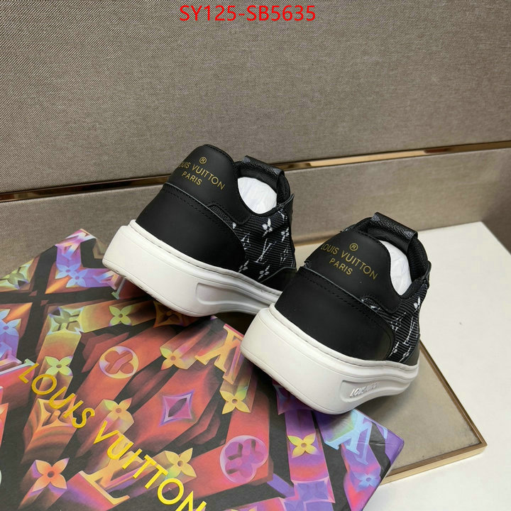 Men Shoes-LV high quality perfect ID: SB5635 $: 125USD