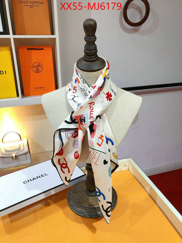 Scarf-Chanel we provide top cheap aaaaa ID: MJ6179 $: 55USD