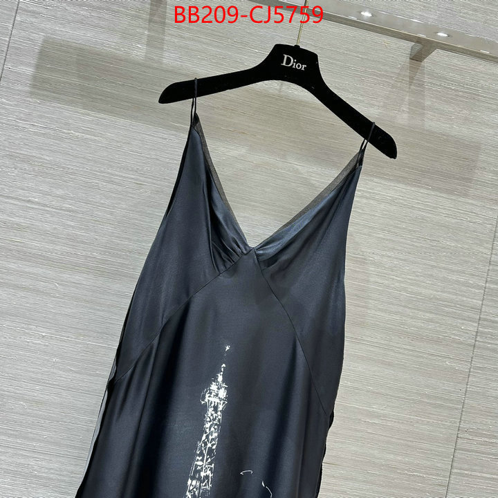 Clothing-Dior 2024 perfect replica designer ID: CJ5759 $: 209USD