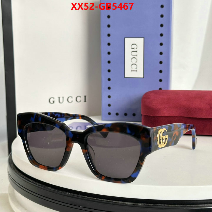 Glasses-Gucci fashion designer ID: GB5467 $: 52USD