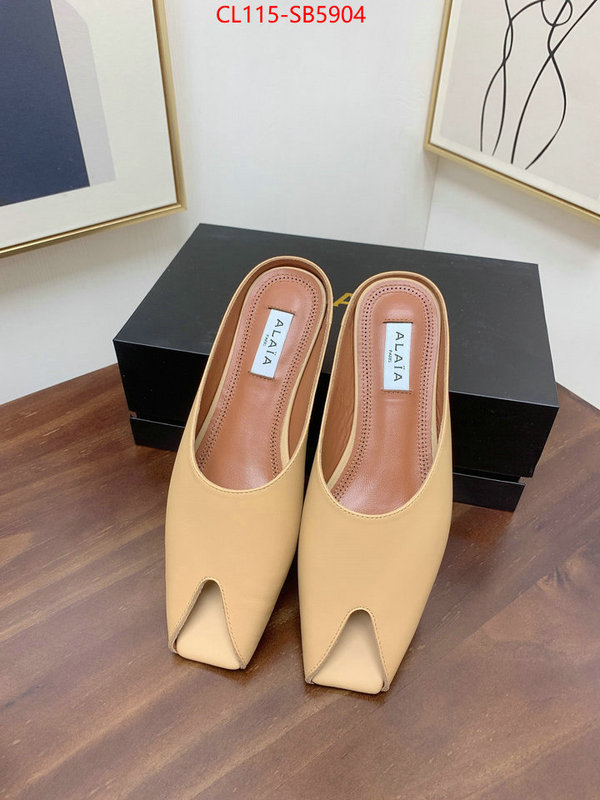 Women Shoes-ALAIA top designer replica ID: SB5904 $: 115USD